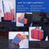 Portable Storage Box Bag Travel Suitcase Compatible For Nintendo Switch Oled switch Game Accessories blue red