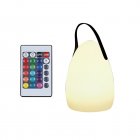 Portable Table Lamp With Remote Control Bedside Lamp Waterproof Dimmable Desk Lamp USB Charging LED Table Lamp For Home Garden Egg shaped hand lamp
