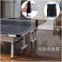 Portable Table Tennis Set Ping Pong Racket Ball Retractable Net Rack Sports Equipment English Manual Black Blue