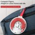 Portable Telescopic Spring Data Cable With Storage Box 3 in 1 Charging And Data Transfer Usb Charging Cable Adapter black