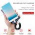 Portable Telescopic Spring Data Cable With Storage Box 3 in 1 Charging And Data Transfer Usb Charging Cable Adapter black