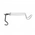 Portable Tent  Hook   Lamp Hanging Hook Rack Multi Functional For Outdoor Camping black