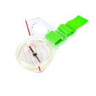 Portable Thumb Compass Professional High Sensitivity Luminous Map Scale Compass For Outdoor Training Competitions as picture show