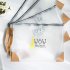 Portable Transparent TPU A4 File Folder Document Filing Bag Stationery Bag with Zipper