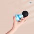 Portable Travel Mini Electric Fascia Massager 2 speed 2 Modes 2500 Rpm High speed Black