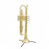 Portable Trumpet Tripod Holder Stand with Detachable   Foldable Metal Leg white