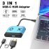 Portable Tv Dock Charging Docking Station Charger 4k Hdmi compatible Tv Adapter Usb 3 0 100w Pd Multi port Compatible For Switch red