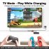 Portable Tv Dock Charging Docking Station Charger 4k Hdmi compatible Tv Adapter Usb 3 0 100w Pd Multi port Compatible For Switch red