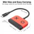 Portable Tv Dock Charging Docking Station Charger 4k Hdmi compatible Tv Adapter Usb 3 0 100w Pd Multi port Compatible For Switch blue