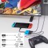 Portable Tv Dock Charging Docking Station Charger 4k Hdmi compatible Tv Adapter Usb 3 0 100w Pd Multi port Compatible For Switch red