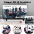Portable Tv Dock Charging Docking Station Charger 4k Hdmi compatible Tv Adapter Usb 3 0 100w Pd Multi port Compatible For Switch red