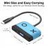 Portable Tv Dock Charging Docking Station Charger 4k Hdmi compatible Tv Adapter Usb 3 0 100w Pd Multi port Compatible For Switch White