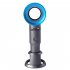 Portable USB Bladefree Fan Folding with Stand Base Cartoon Handheld Small Fan blue Bladefree