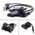 Portable USB Charging Cable Clip for TW64 TW07 Smartband Bracelet Wristband Charging Charger