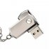 Portable USB Flash Drive Mini Metal Key Chain U Disk Storage Drive gold