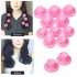 Portable Ultra long Hair Dryer  Oil Curly Styling Heating Cap Set Fast Without Hurting  Black   blue bell roll 25   17