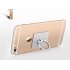 Portable Universal Metal Finger Ring Phone Holder   360   Rotating Bracket for iPhone Samsung  Rose gold
