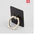 Portable Universal Metal Finger Ring Phone Holder 360   Rotating Bracket for iPhone Samsung black