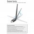 Portable Usb Dongle With External Antenna 100m Bluetooth compatible 5 1 Transmitter Audio Receiver 3 0mbps black