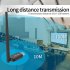 Portable Usb Dongle With External Antenna 100m Bluetooth compatible 5 1 Transmitter Audio Receiver 3 0mbps black