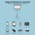 Portable Usb Dongle With External Antenna 100m Bluetooth compatible 5 1 Transmitter Audio Receiver 3 0mbps black