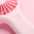 Portable Usb Mini  Fan With 3 Adjustable Speeds Handheld Ultra quiet Student Office Cute Cooling Fans green
