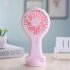 Portable Usb Mini  Fan With 3 Adjustable Speeds Handheld Ultra quiet Student Office Cute Cooling Fans White