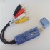 Portable Usb2 0 Capture Card RCA Composite S video Video Stereo Audio Capture Adapter blue