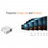 Portable Video Projector Home Theater Cinema Office Supplie LCD Mini Projector Media Player For Smart Phones black