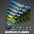 Portable Video Projector Home Theater Cinema Office Supplie LCD Mini Projector Media Player For Smart Phones black