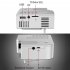 Portable Video Projector Home Theater Cinema Office Supplie LCD Mini Projector Media Player For Smart Phones black