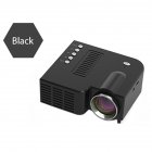 Portable Video Projector Home Theater Cinema Office Supplie LCD Mini Projector Media Player For Smart Phones black