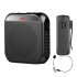 Portable Voice Amplifier 8W 2200mA  Portable Rechargeable System For Teachers Yoga Travel Tour Guide Meeting pink