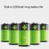 Portable Voice Amplifier 8W 2200mA  Portable Rechargeable System For Teachers Yoga Travel Tour Guide Meeting black