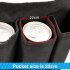 Portable Waist Beer Belt Holster Wine Bottles Beverage Holder Hanging Organizer For Climbing Camping Hiking camouflage