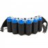 Portable Waist Beer Belt Holster Wine Bottles Beverage Holder Hanging Organizer For Climbing Camping Hiking black