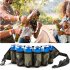 Portable Waist Beer Belt Holster Wine Bottles Beverage Holder Hanging Organizer For Climbing Camping Hiking camouflage
