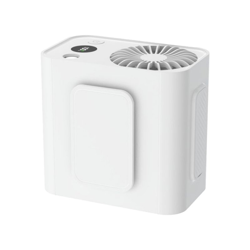 Portable Waist Fan 3600mAh Rechargeable, Necklace Fan With Max 20H Working Time 5 Speeds 6000RPM Strong Airflow Personal Fan