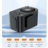 Portable Waist Fan 3600mAh Rechargeable  Necklace Fan With Max 20H Working Time 5 Speeds 6000RPM Strong Airflow Personal Fan For Outdoors  Jobsite  Farm  Travel