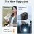 Portable Waist Fan 3600mAh Rechargeable  Necklace Fan With Max 20H Working Time 5 Speeds 6000RPM Strong Airflow Personal Fan For Outdoors  Jobsite  Farm  Travel