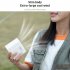 Portable Waist Fan 3600mAh Rechargeable  Necklace Fan With Max 20H Working Time 5 Speeds 6000RPM Strong Airflow Personal Fan For Outdoors  Jobsite  Farm  Travel