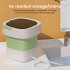 Portable Washing Machine  Portable Washer Machine With One Touch Switch  Soothing Blue Light Function  12L Folding Washing Machine For Dormitory  Hotel 12L fres