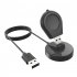Portable Watch Charger Adapter With USB Cable Smart Watch Charger Connector Stand Durable Wireless Smart Watch Charging Base Compatible For Watch S3 S2 Smart Wa