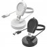 Portable Watch Charger Adapter With USB Cable Smart Watch Charger Connector Stand Durable Wireless Smart Watch Charging Base Compatible For Watch S3 S2 Smart Wa