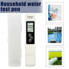 Portable Water Quality Monitor Tds Ec Meter Conductivity Meter For Drinking Water Fertilizer Concentration White