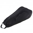 Portable Water-Resistant Bag Sax Soft Case Alto Saxophone Bag black