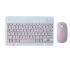Portable Wireless Bluetooth Keyboard Mouse Set For Android Ios Windows Phone Tablet pink 7 inch
