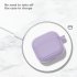Portable Wireless Headset Soft Silicone  Case Large capacity Protective Cover Storage Pouch Compatible For airpod 3rd Gen Black