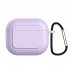 Portable Wireless Headset Soft Silicone  Case Large capacity Protective Cover Storage Pouch Compatible For airpod 3rd Gen Black