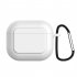 Portable Wireless Headset Soft Silicone  Case Large capacity Protective Cover Storage Pouch Compatible For airpod 3rd Gen Black
